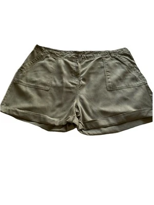 Ladies Plus Size Khaki Summer Shorts Size 22 - Image 1 of 4