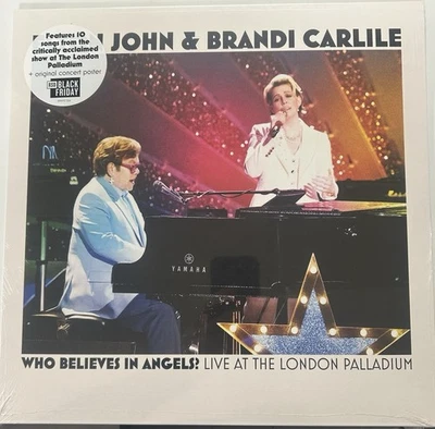Elton John/Brandi Carlile Live London RSD 2025 Black Friday Who Believes Angels - Image 1 of 2