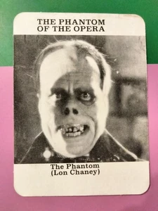 1975 very rare Creature Features THE PHANTOM Ghoul Agency card Free Ship - Picture 1 of 1