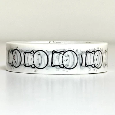 NEW TCMC The Coffee Monsterz Co Classic Vertical Emotis Washi Tape, 2024 Q1 Sub - Image 1 of 2