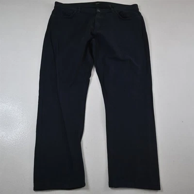 Pantalones de mezclilla Theory 36x28 ajustados 5 bolsillos azul marino tejidos elásticos para hombre Foto 1 de 4