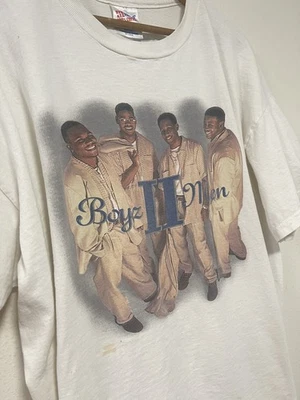 Camisa De Colección Niños 2 Hombres 1994-1995 A II Banda Años 90 Camiseta Rap R&B Soul De Colección Única Foto 1 de 4