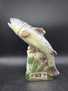 Jarra vacía vintage 1976 Jim Beam National Salón de la Fama de la Pesca de Agua Dulce - Imagen 1 de 8