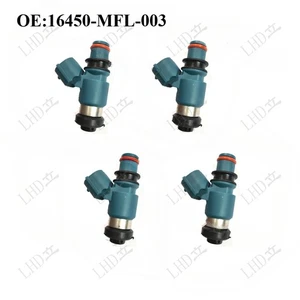 4Pcs Fuel Injectors 16450-MFL-003 For Honda 2008-2023 CBR1000RR 2010-2017- - Picture 1 of 4