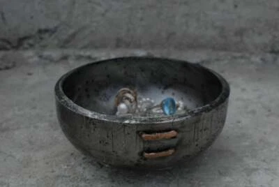 Железная чаша. Аксессуары в промышленном стиле. Восстановленное состояние товара - Изображение 1 из 4