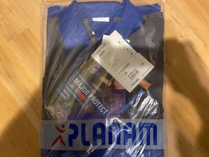 PLANAM MAJOR PROTECT Jacke 1-Lagig Kornblau/Grau Schweißerjacken Arbeitsjacken - Bild 1 von 1