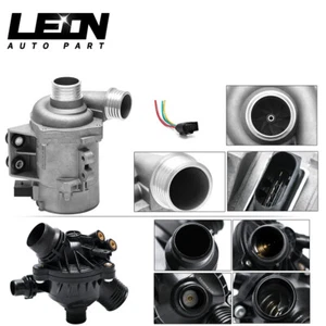 Electric Water Pump & Thermostat & Bolts For BMW E60 E61 E81 E90 X3 5 Series - Picture 1 of 18