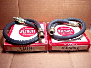 1967 1968 1969 1970 1971 Chevy 1/2 & 3/4 Ton Pick-UpTruck brake hoses pair NOS! - Bild 1 von 1