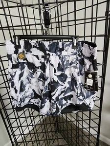 WOMENS AVIA RUNNING BIKE moisture wick WORKOUT GYM ATHLETIC SHORTS Large 12-14 L - Picture 1 of 7