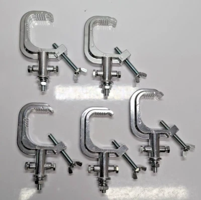Stage Lighting Clamp Hangers For Drop for 35-55mm OD Aluminum Heavy 2.25" - Image 1 of 4