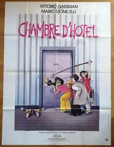 CHAMBRE D'HOTEL monica vitti monicelli affiche cinema 160x120 cm originale '80 - Imagen 1 de 1