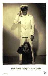 Traudl Stark -Wolf A. Retty *** Original RIGA-Postcard Postcard ***No. 1391 d