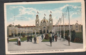 1917 Texas Cotton Palace Exposition Waco Texas to Minnie Rose Royal Oak Michigan - Picture 1 of 2