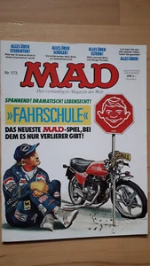Deutsches MAD Nr.173 - TOP Z0-1 ORIGINAL BSV COMICHEFT Satire Alfred E.Neumann - Picture 1 of 3