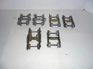 LOTE DE 6 CAMIONES DE TREN ESCALA O - Imagen 1 de 3