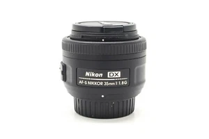 Nikon Nikkor AF-S Objektiv 35 mm f/1,8 G DX für F-Mount Kameragehäuse - Bild 1 von 28