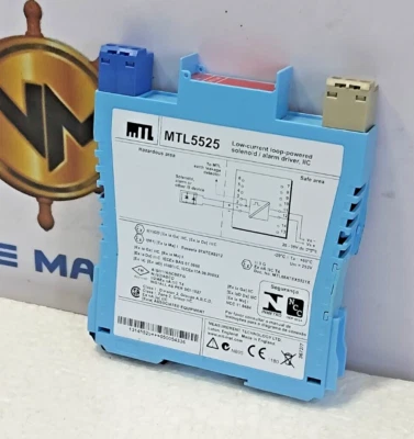 MTL 5525 LOW-CURRENT LOOP-POWERED SOLENOID/ALARM DEIVER,IIC - Image 1 of 4