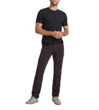 J BRAND Mens Jeans Kane Straight Fit Keckley Veeno Dark Purple Size 32W