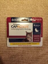 PETARMOR CAPACTION CATS 2-25LB 6 TABLETS EXP. 08/2024 +  BRAND NEW, SEALED