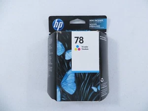 Genuine HP 78 Tri-Color Ink Cartridge C6578DN NEW SEALED EXP 11/11 - Picture 1 of 4