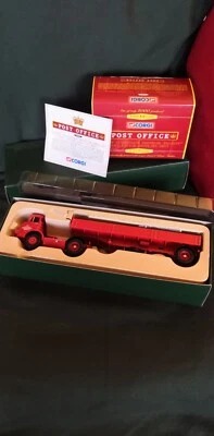 ALBION CLYDESDALE-DROPSIDE TRAILER-POST OFFICE SUPPLIES DEPT-Corgi Toys 1/50 - Immagine 1 di 4
