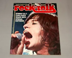 1975 Rock & Folk Entertainment revista francesa Rolling Stones en la portada - Imagen 1 de 1