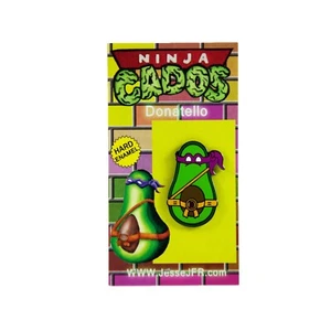 Ninja Cados - Donatello 1.25" Hard Enamel Pin by Jesse JFR - Picture 1 of 1