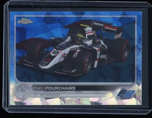 2022 Topps Chrome Sapphire F1 Theo Pourchaire #138 - Picture 1 of 2