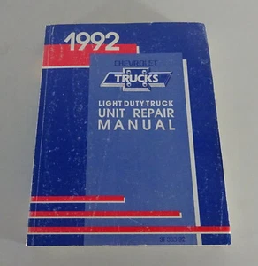 Taller Manual Chevrolet/GMC C / K + S/T Pick-Up & G + M/L Van From 1992 - Imagen 1 de 6