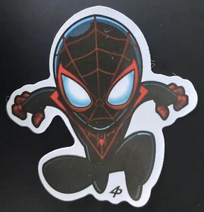 SPIDER-MAN MILES MORALES POP MARVEL COMICS STICKER MULTIVERSE (MCU) AVENGERS - Picture 1 of 2