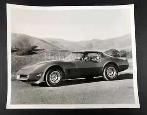 Chevrolet Corvette 1981 foto stampa pubblicitaria originale - Foto 1 di 3