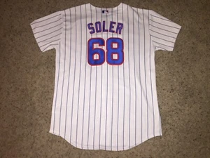 Jersey Jorge Soler Chicago Cubs Majestic CoolBase cosido/cosido - Juvenil XL - Imagen 1 de 8