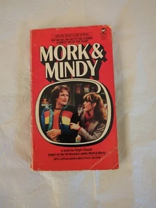 MORK AND MINDY Book With Pics RALPH CHURCH 1ST Pocket Books Robin Williams 1979 - Picture 1 of 3