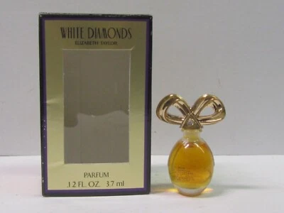 PERFUME Splash White Diamonds de Elizabeth Taylor para mujer .12 oz nuevo en caja Foto 1 de 2