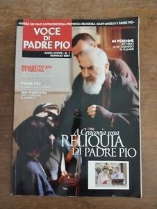 2007 01 VOCE DI PADRE PIO GENNAIO 2007 N.1 ANNO XXXVIII BENEDETTO XVI - Imagen 1 de 5