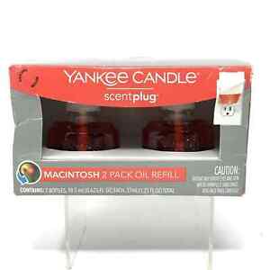 Yankee Candle Macintosh Apple Oil Plug In Refill 2 Pack 0.625 FL OZ Each