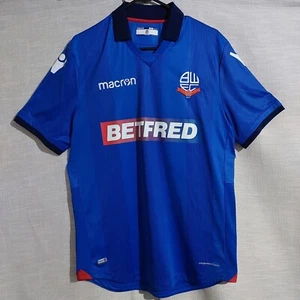 Macron BOLTON WANDERERS 2018-19 Third Football Soccer Jersey Kit Shirt - Size XL - Picture 1 of 8