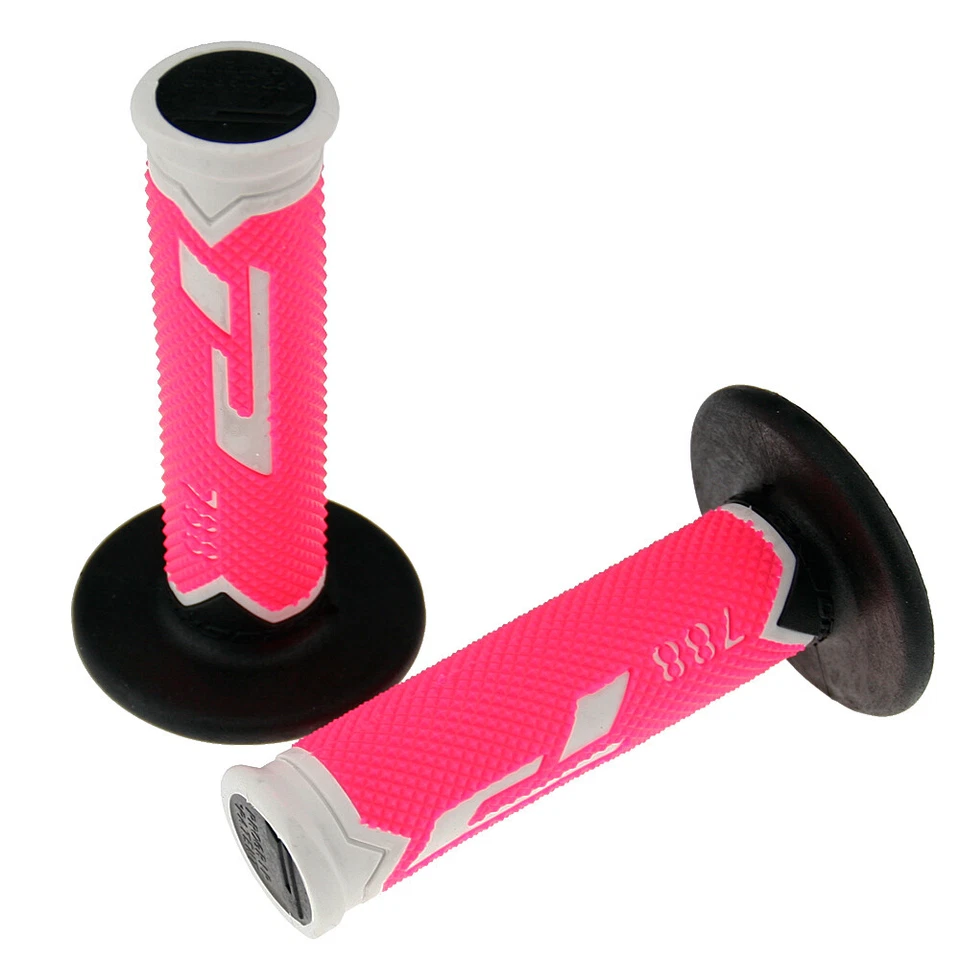 Premium Griffe Progrip Extra Slim Griffgummi pink für Motocross 115mm - Bild 1 von 1