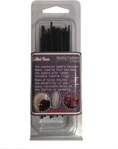 The Quilted Bear Premium Basting Fastener Tack Refill Pack of 2400 - Black - Picture 1 of 2