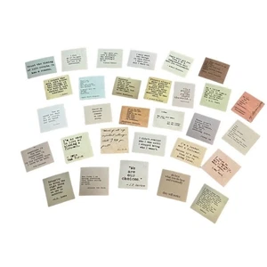 Inspirational Quotes Stickers Lot Of 30 Journaling Cup Laptop Locker Happiness - Picture 1 of 10