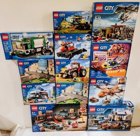 LEGO City (x12) 60389 60139 4432 60131 60193 60222 60384 60287 60355 New Sealed