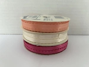 Spool O Ribbon Berwick Offray 6 Yards Picot Edge Satin Width 3/16" Craft Supply - Picture 1 of 9