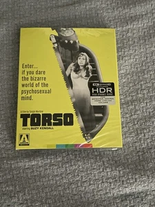 Torso 4K UHD Arrow Video Original Art Exclusive Limited Edition OOP - Bild 1 von 2