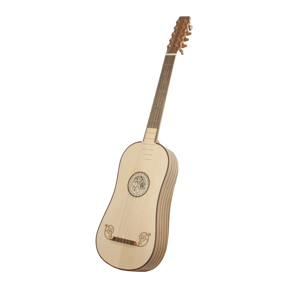 Roosebeck Baroque 5-course Guitar Lacewood W/ Padded Gig Bag
