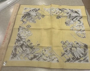Rare Vintage 1950’s Herrmann Hankie Handkerchief Unused Victorian Look W/Tag - Picture 1 of 7