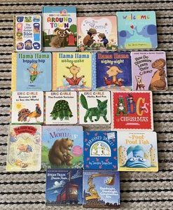 Lot of 18- Board Books for Children's/ Kids/ Toddler Babies/Preschool/Daycare - Picture 1 of 1