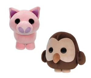 Adopt Me Toys Pig & Owl 8 inch plush - Brand New - Collector Plush - Picture 1 of 1
