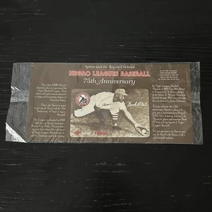 Buck O'Neil Negro Leagues Baseball 75th Anniversary Phone Card 1990’s SEALED 5M - Picture 1 of 4