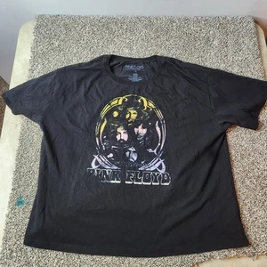 Damen Pink Floyd Celestial Cropped T-Shirt Schwarz Größe Large XL - Bild 1 von 8