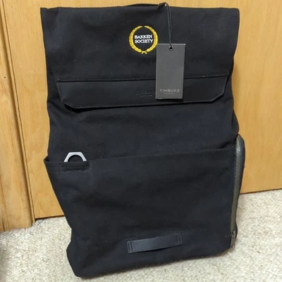 Timbuk2 Foundary Pack Jet черный OS мужской ноутбук сумка холст новый с Ярлыками Bakken общество - Изображение 1 из 4